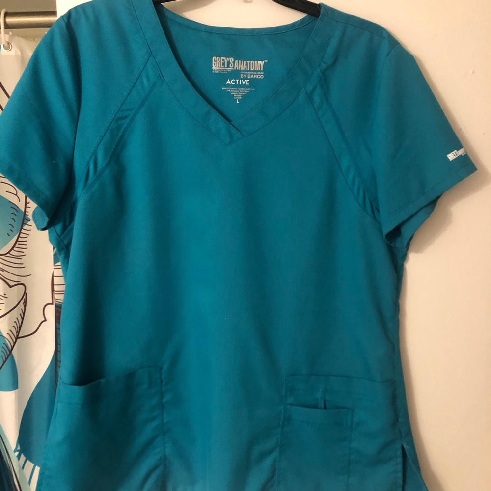 Greys Anatomy (Active Wear) Scrub Top